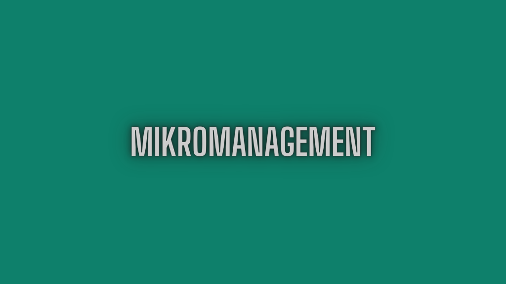 Mikromanagement